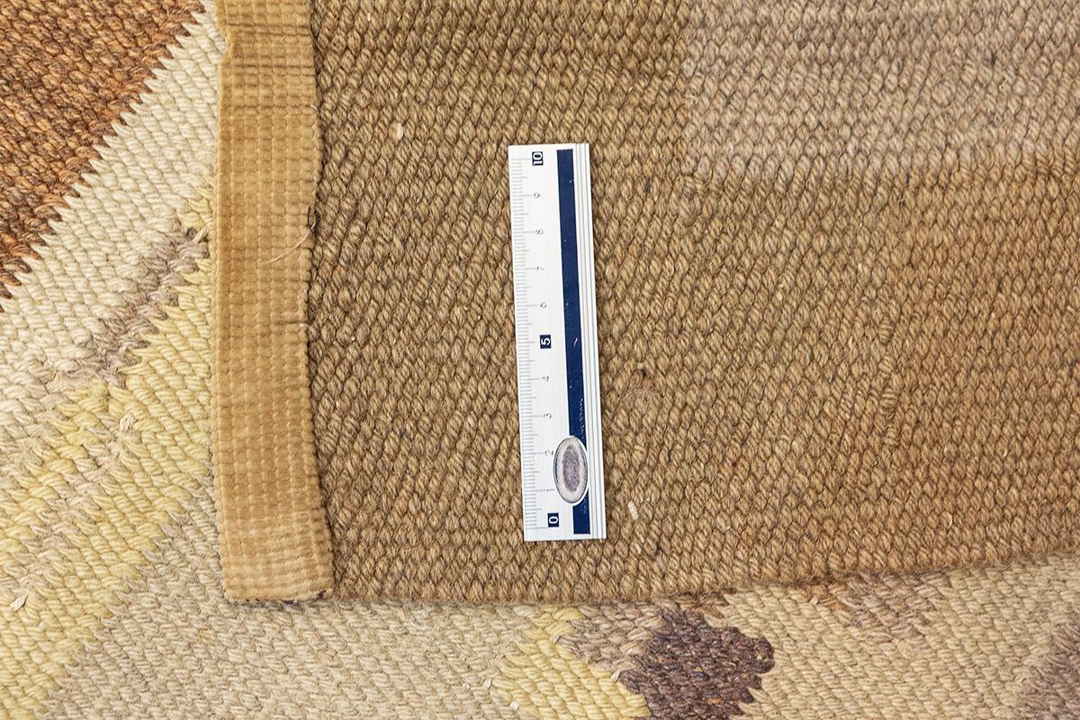 Laine Tapis scandinave Rollakan aux tons terreux en vente