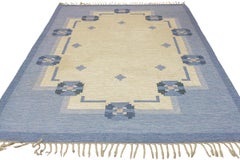 Scandinavian Rug Rollakan Light Blue