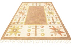 Scandinavian Rug Rollakan Signed AS