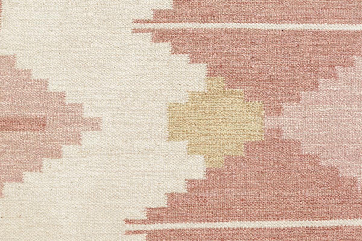 Scandinavian Rug Rollakan Signed BJ In Good Condition For Sale In Ferrara, IT