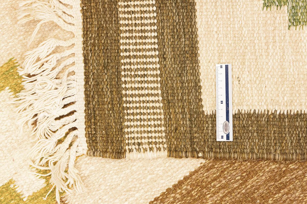 20ième siècle Tapis scandinave Rollakan signé en vente