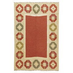 Scandinavian Rug Rollakan Signed