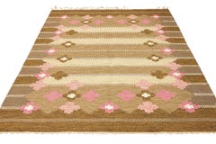 Scandinavian Rug Rollakan Signed Piece
