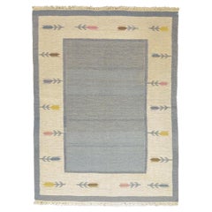 Tapis scandinave Rollakan palette de couleurs douces
