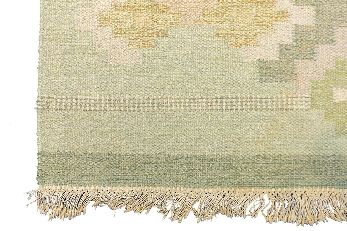 Scandinavian Rollakan Rug Soft Palette In Good Condition For Sale In Ferrara, IT