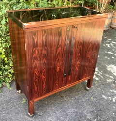 Scandinavian Rosewood Bar Cart, Torbjorn Afdal, 1960