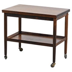 Scandinavian Rosewood Bar Trolley by  Grete Jalk, circa 1960