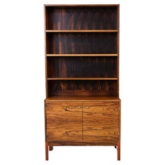 Scandinavian rosewood bookcase