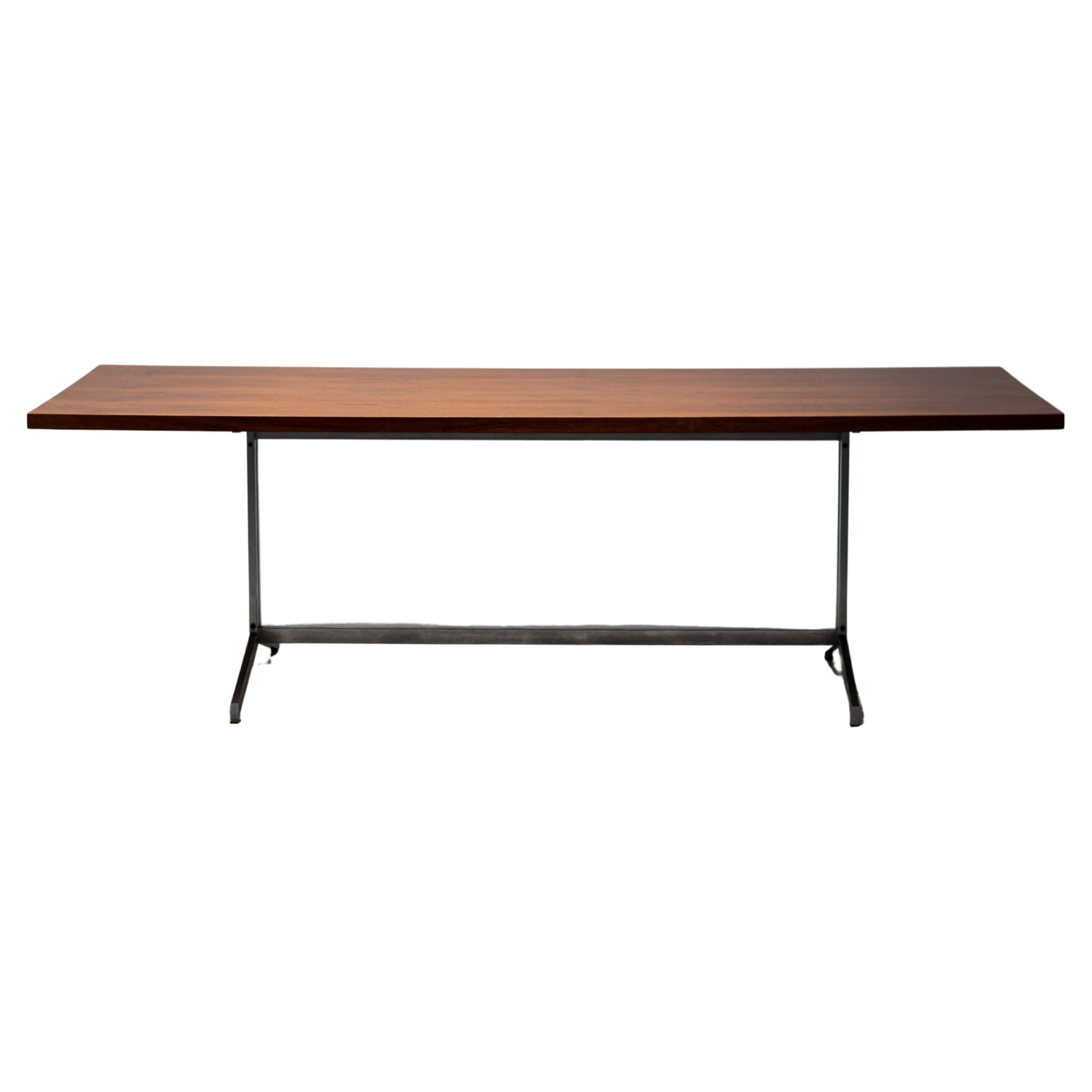 Scandinavian Rosewood Conference Table For Sale