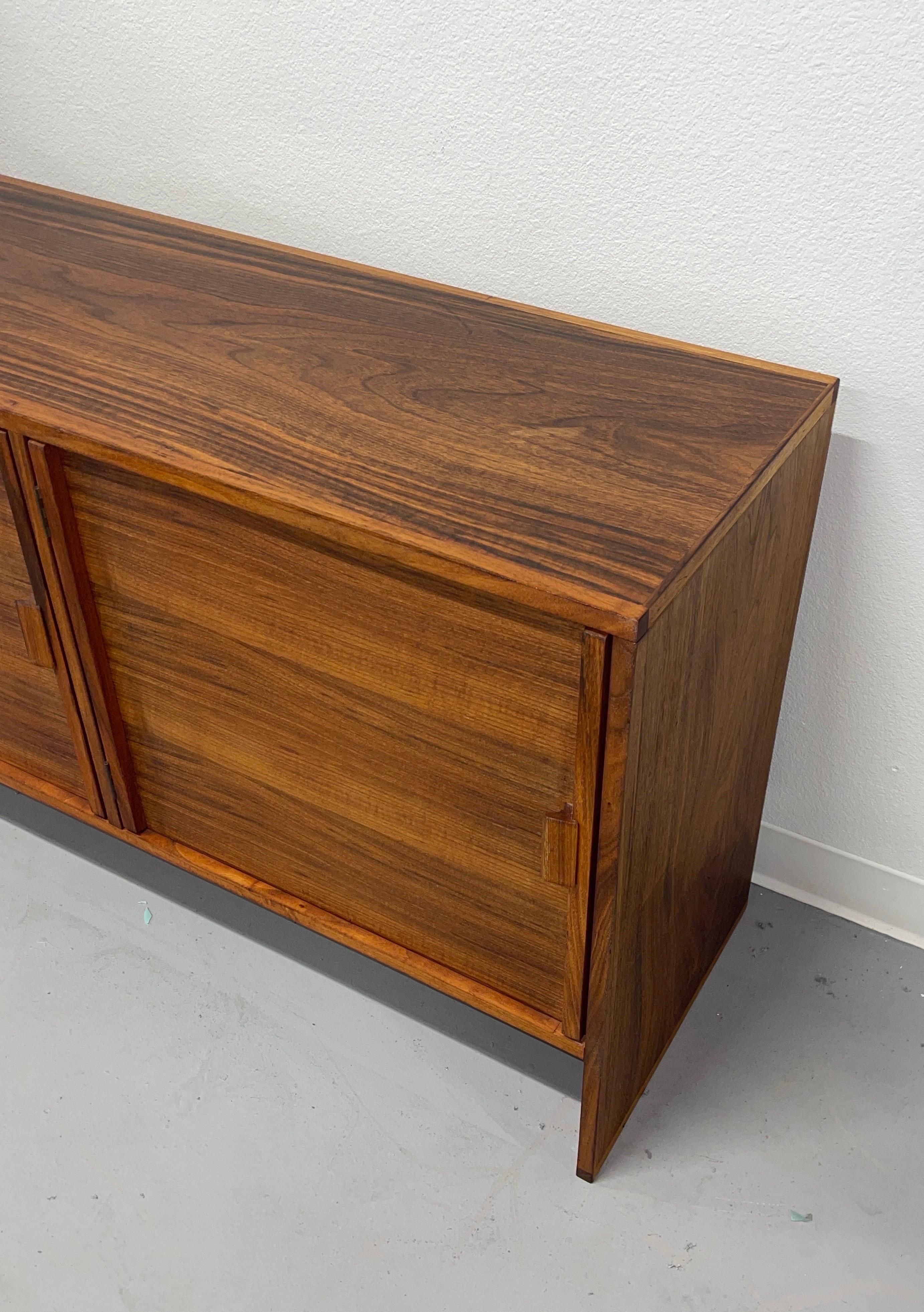 Scandinavian Rosewood Credenza For Sale 5