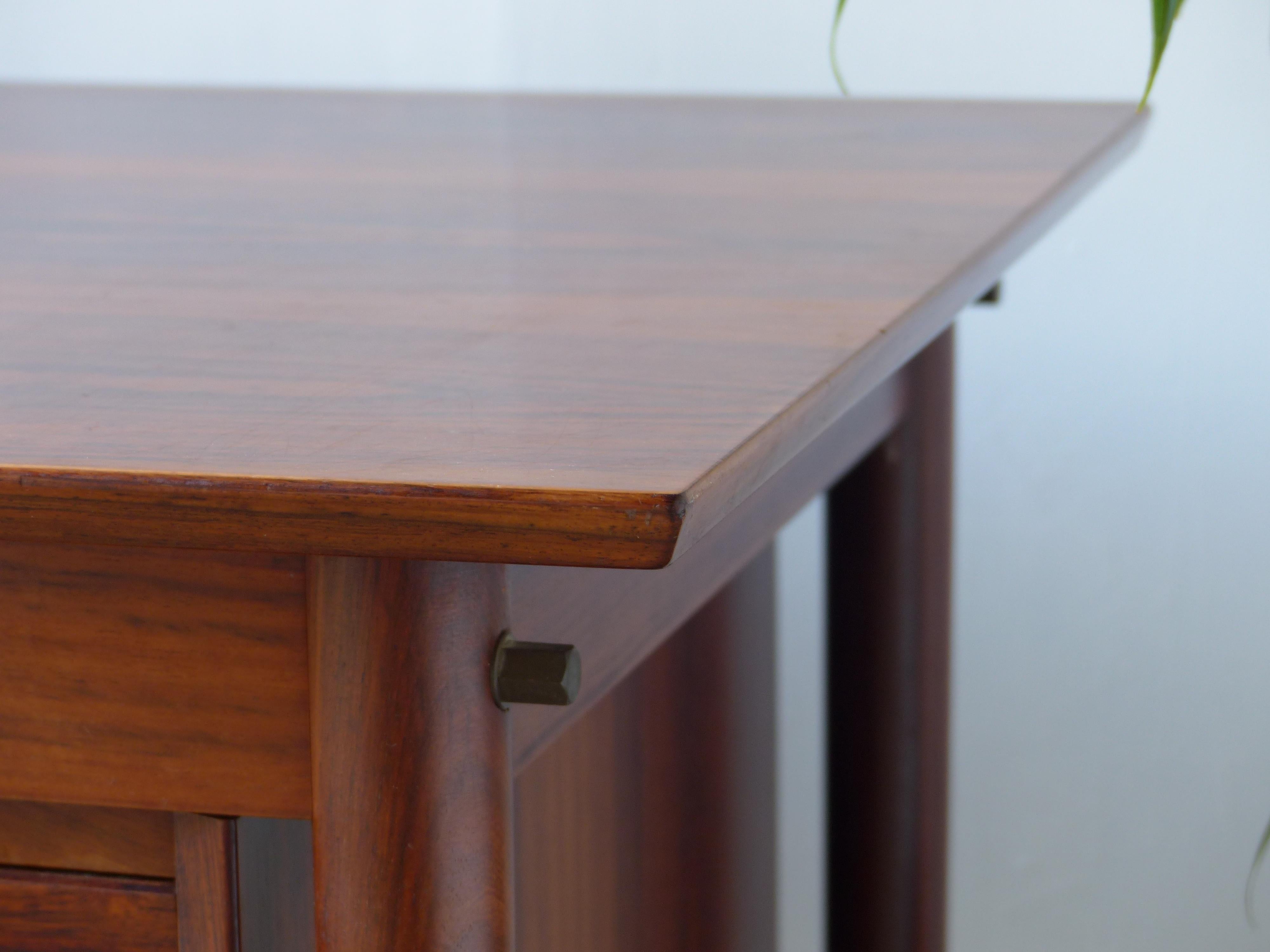 20th Century Scandinavian Rosewood Desk by Arne Vodder For Sale