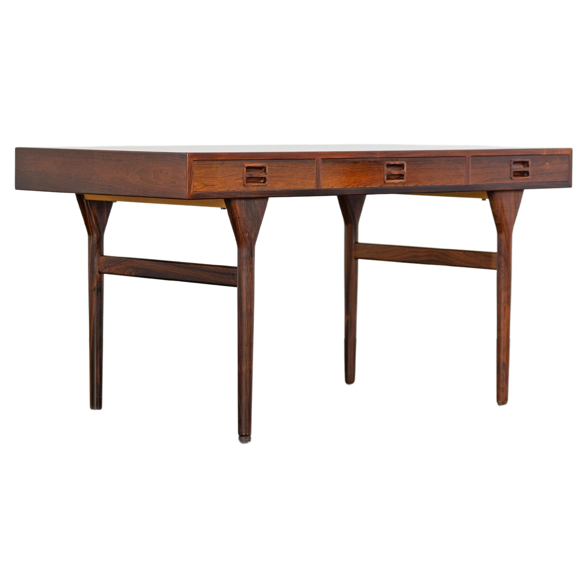 Scandinavian Rosewood Desk by Nanna Ditzel Søren Willardsen, Denmark, 1960s For Sale