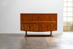 Tavola a doghe in palissandro scandinavo HB20 di Johannes Andersen Danimarca, 1968