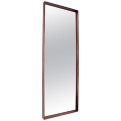 Scandinavian Rosewood Mirror, 1960s