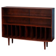 Scandinavian Rosewood Record or Book Shelf