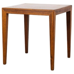 Scandinavian Rosewood Side Table by Haslev