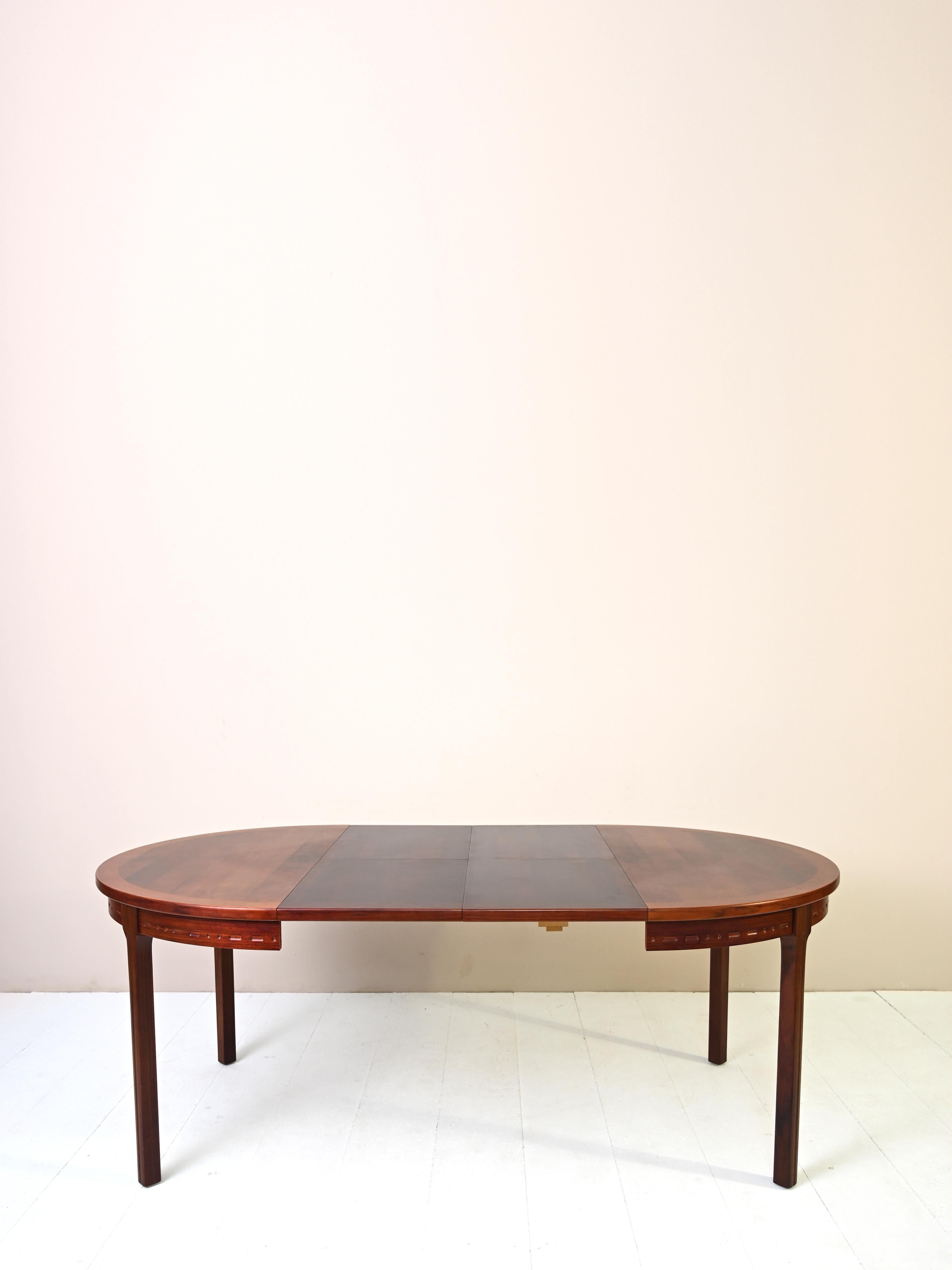 Scandinavian Modern Scandinavian Round Dining Table by Nils Jonsson For Sale