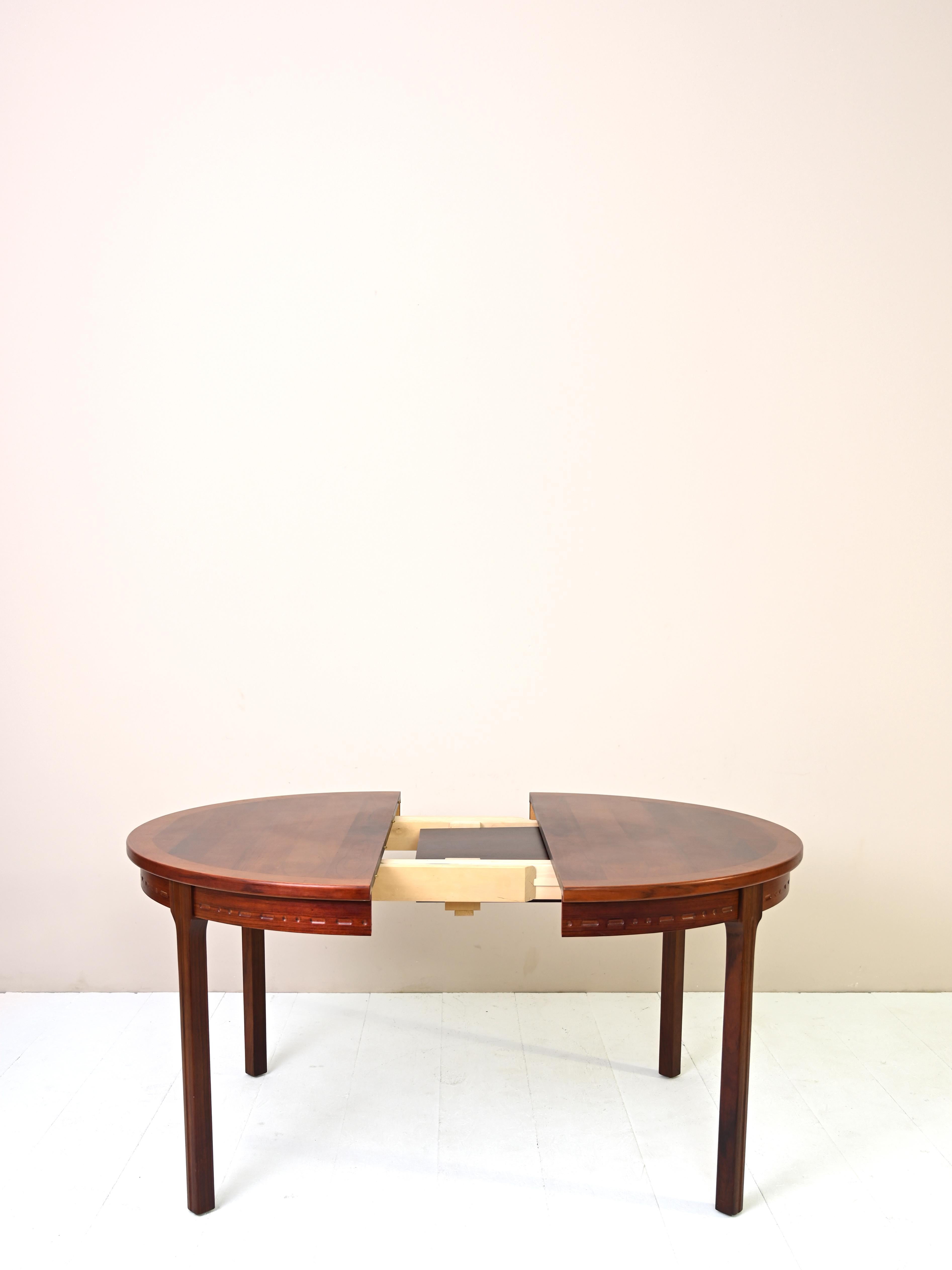 Scandinavian Round Dining Table by Nils Jonsson 1