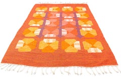 Scandinavian Rug Colorful Design