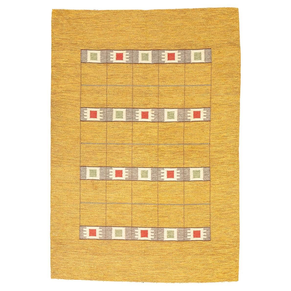 Scandinavian Rug Golden Color Mollaianrugs Collection