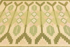 Scandinavian Rug Green IS Mollaianrugs Collection