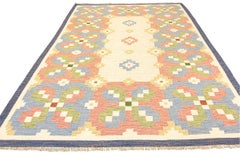 Scandinavian Rug Rollakan Beige Field