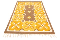 Skandinavischer Teppich Rollakan Braun/Beige Mollaianrugs Collection'S