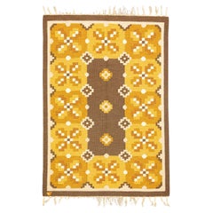 Scandinavian Rug Rollakan Brown/Beige