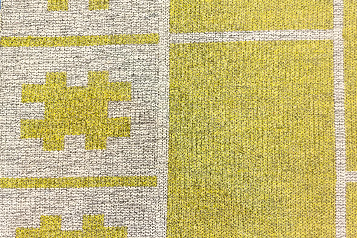 XX secolo Tappeto scandinavo Rollakan double face in vendita