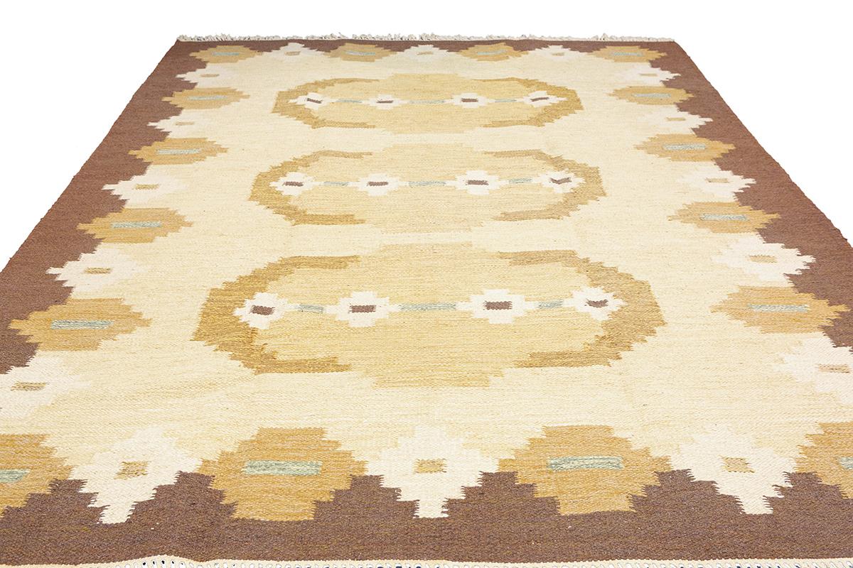 Scandinavian Modern Scandinavian Rug Rollakan For Sale
