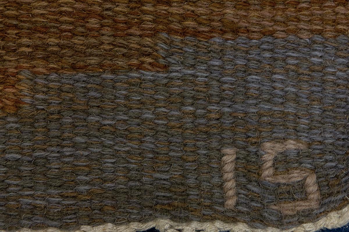 20th Century Scandinavian Rug Rollakan For Sale