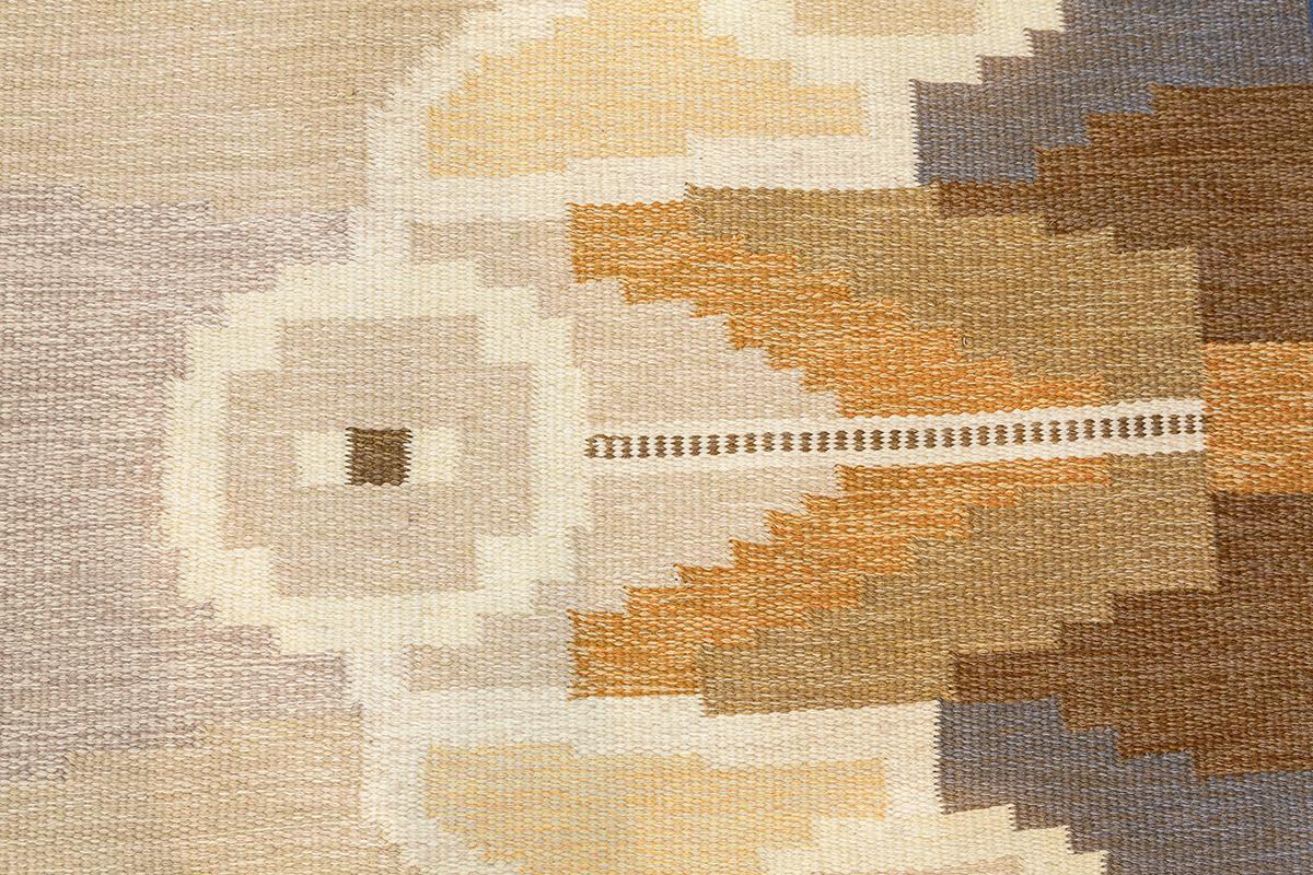 Wool Scandinavian Rug Rollakan For Sale