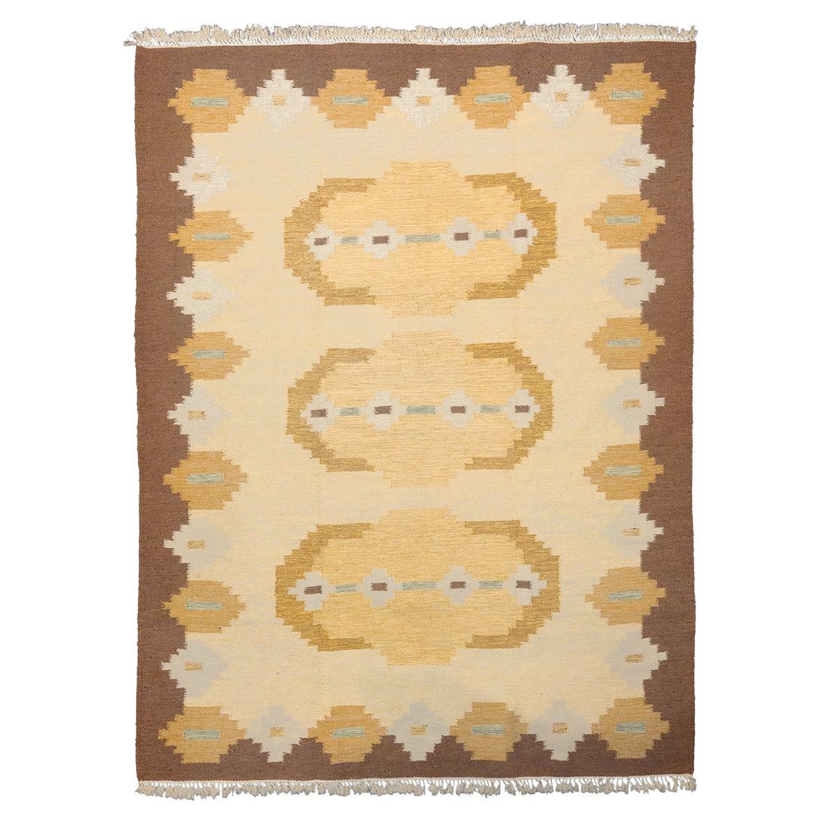 Scandinavian Rug Rollakan For Sale