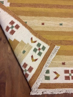 Scandinavian Rug Rollakan in Wool