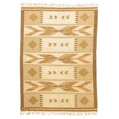 Tappeto scandinavo Rollakan firmato "MJ