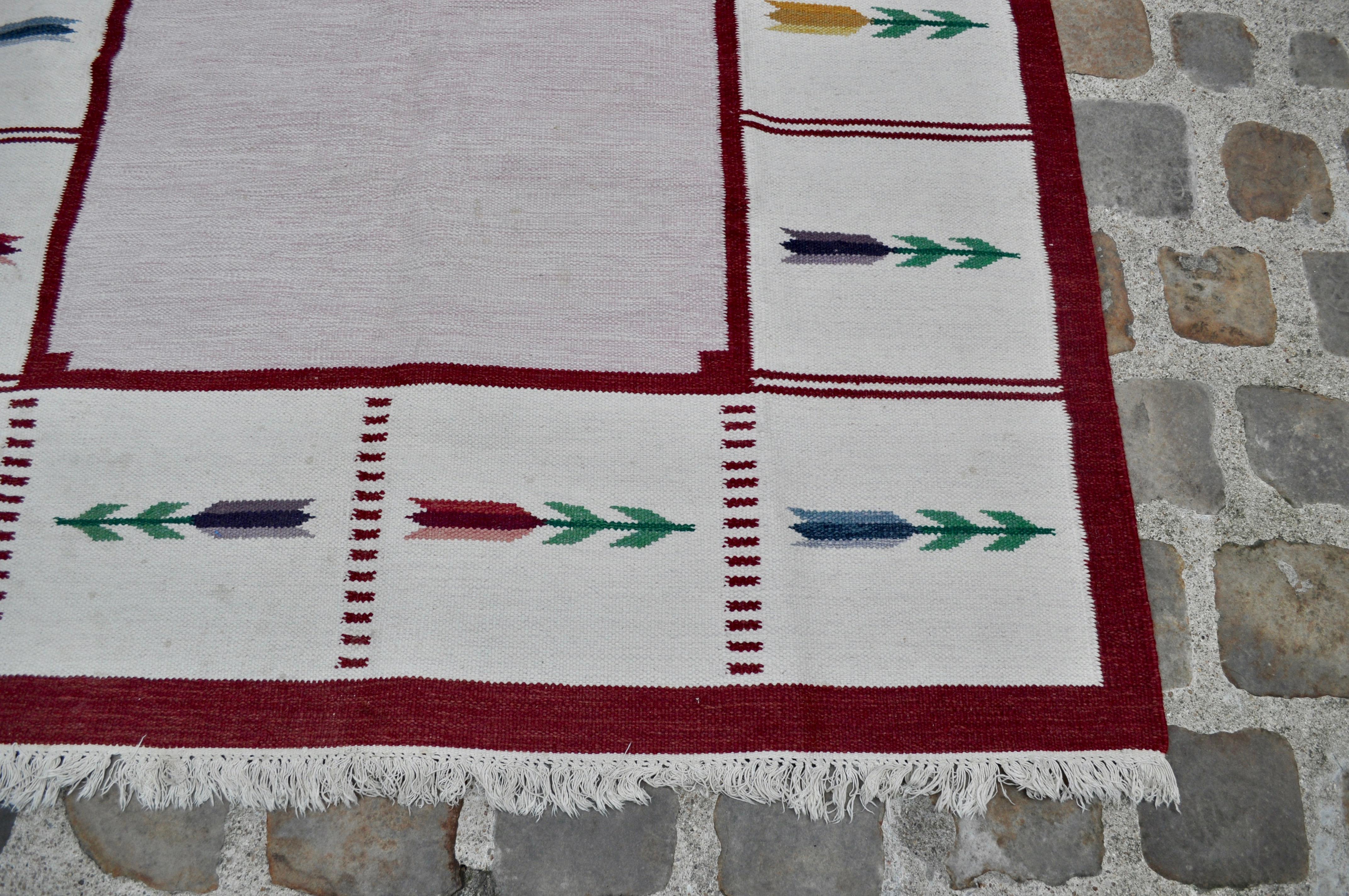 Scandinavian Rug, Rolläkan, Sweden, 1960 In Good Condition In Paris, FR