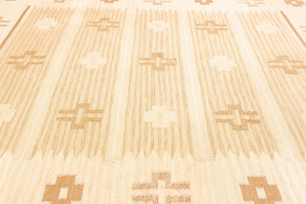 Scandinavian Modern Scandinavian Rug SH Signed Mollaianrugs Collection For Sale