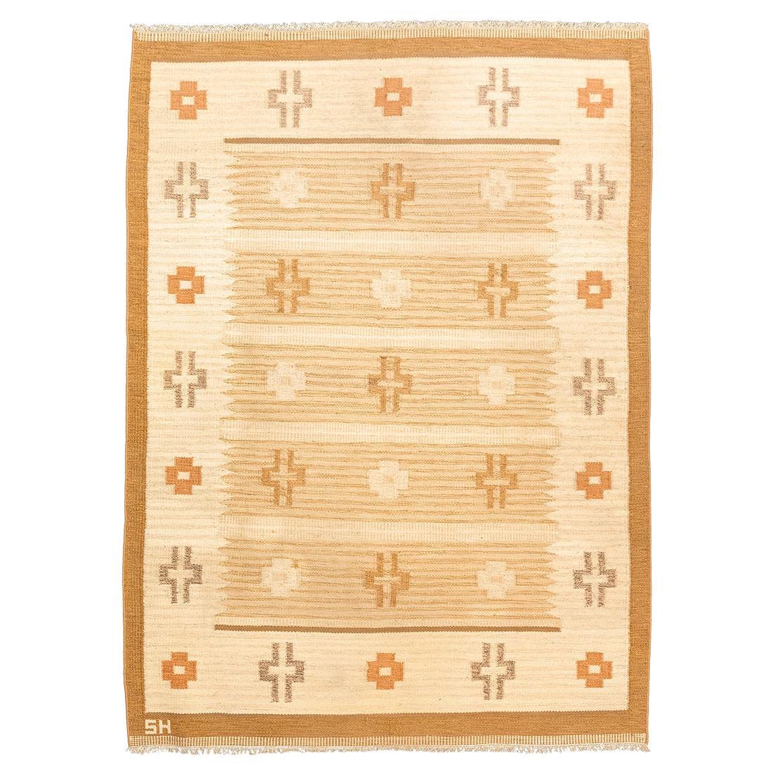 Scandinavian Rug SH Signed Mollaianrugs Collection