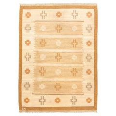 Vintage Scandinavian Rug SH Signed Mollaianrugs Collection