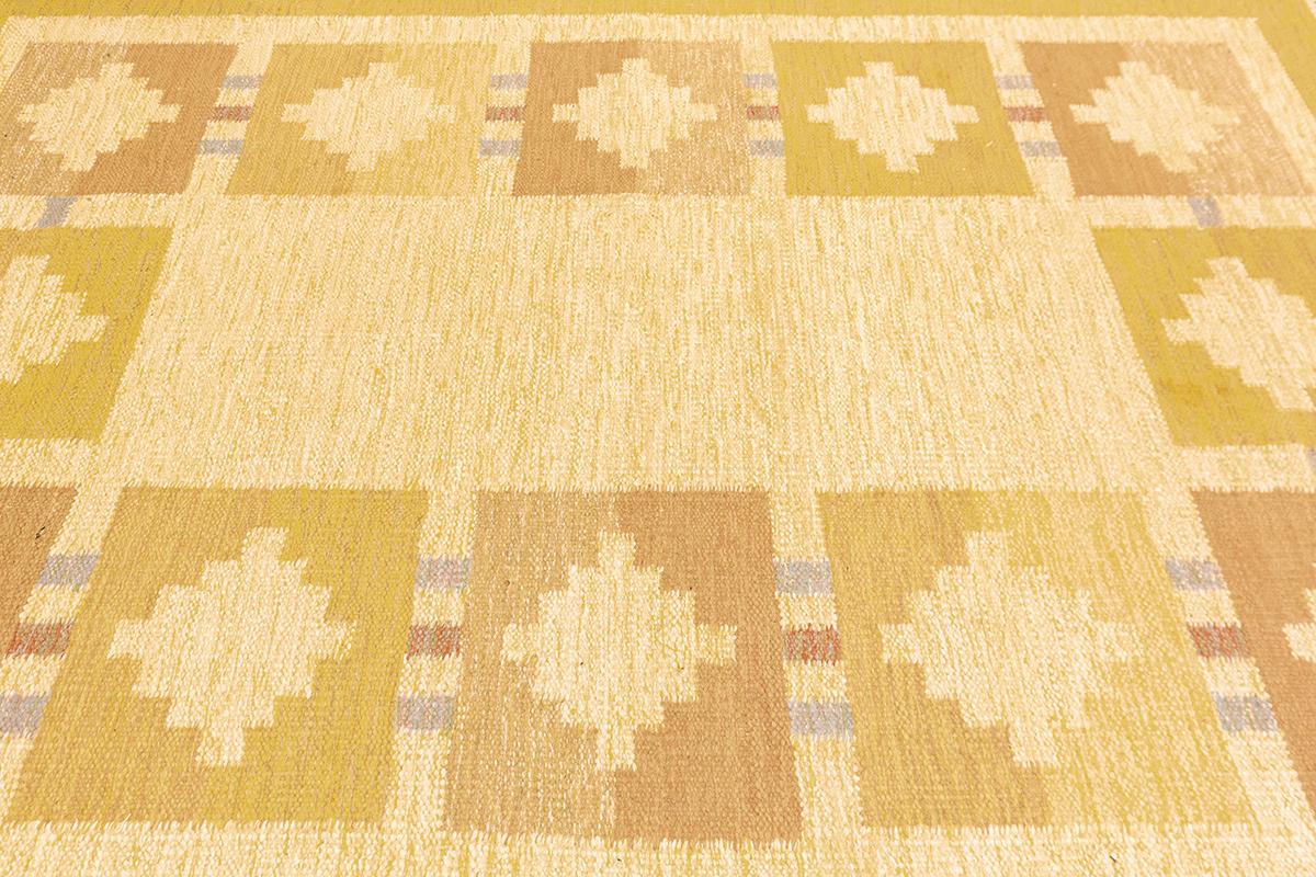 Scandinavian Modern Scandinavian Rug Signed DL Mollaianrugs Collection For Sale
