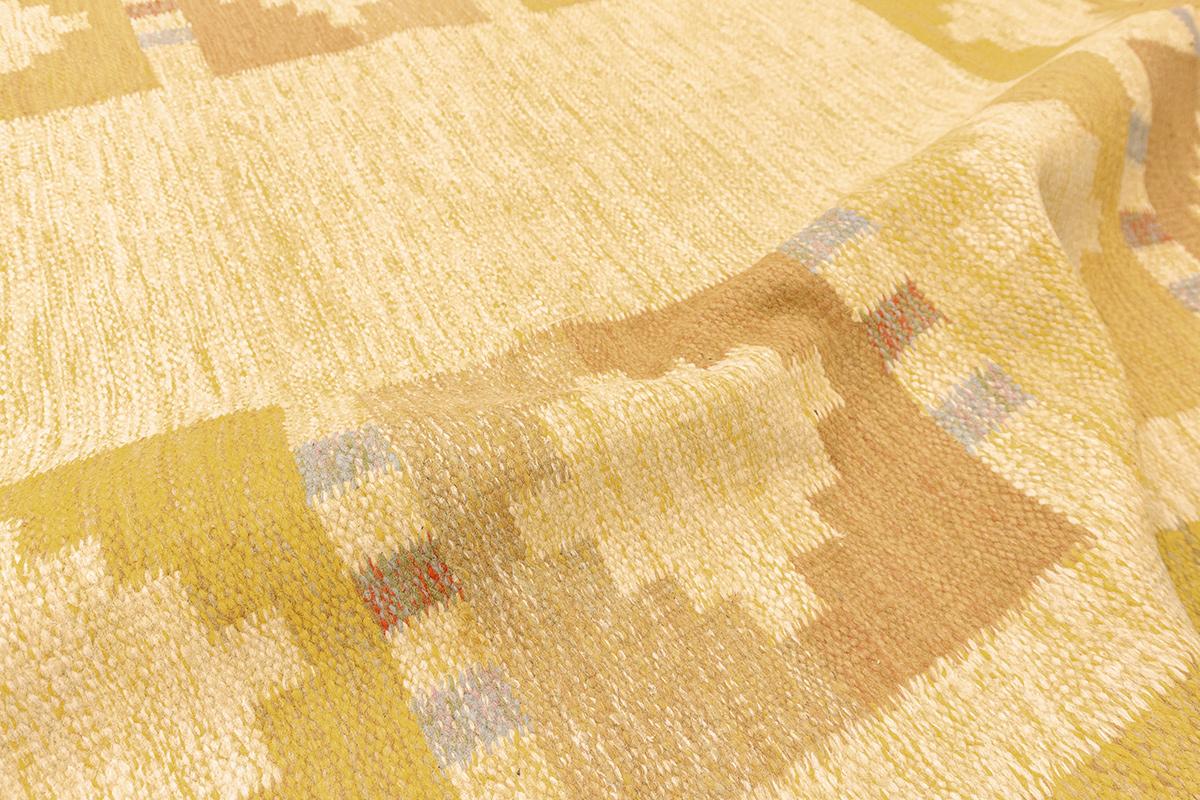 20th Century Scandinavian Rug Signed DL Mollaianrugs Collection For Sale