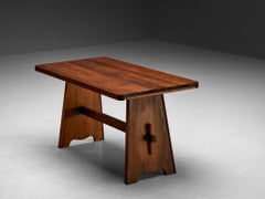 Scandinavian Rustic Dining Table in Pine