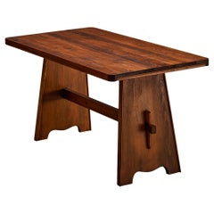 Mesa de Comedor Rústica Escandinava de Pino