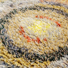 Scandinavian Rya Rug Wall Hanging Tapestry, Finland