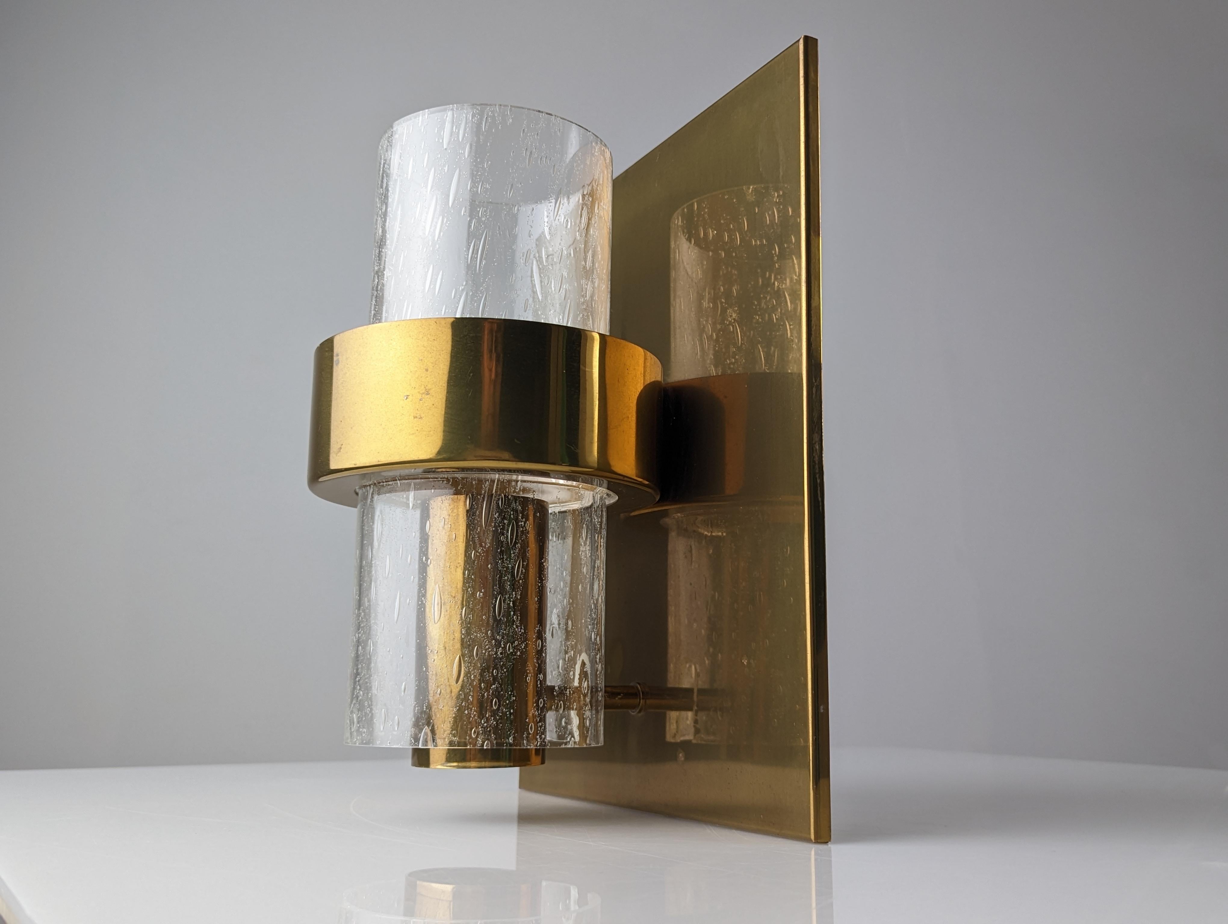 Norwegian Scandinavian Sconce by Jonas Hidle for Høvik Norway 1970s