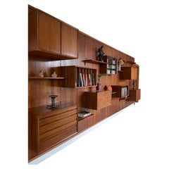 Scandinavian Set by Cadovius in 7 Teak Panels