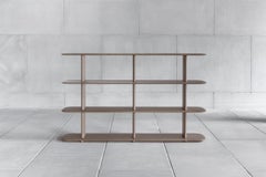 Scandinavian Shelf 'Poeme', Black Oak, 109 cm
