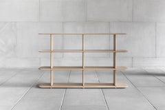 Scandinavian Shelf 'Poeme', Natural Oak, 109 cm