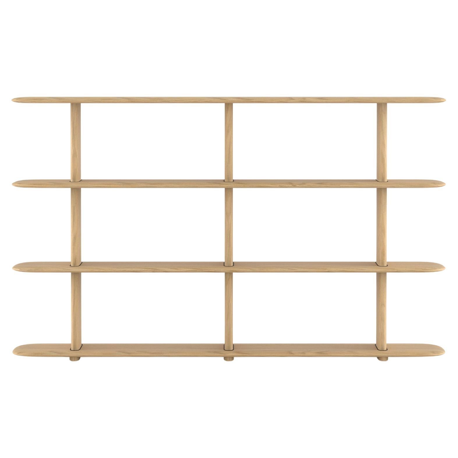 Scandinavian Shelf 'Poeme', Natural Oak, 109 cm 