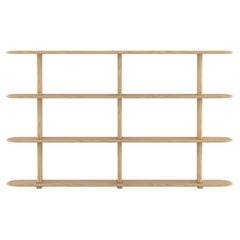 Scandinavian Shelf 'Poeme', Natural Oak, 109 cm 